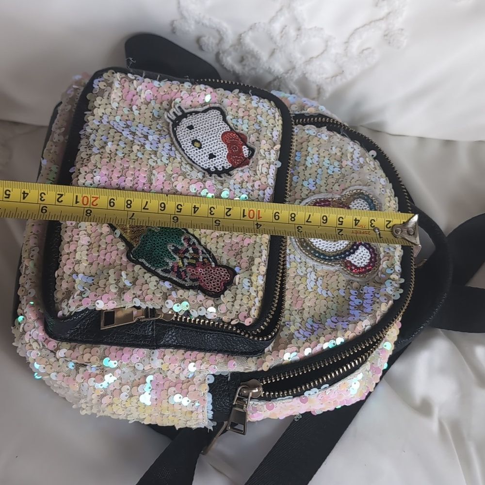 Hello Kitty Small Pink Sequin Backpack 🩷 - Picture 13 of 14